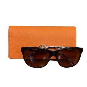 Black Tory Burch Sunglasses with Case